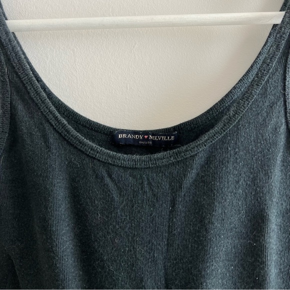 Brandy Melville Black Women's Tank Top - Picture 3 of 3